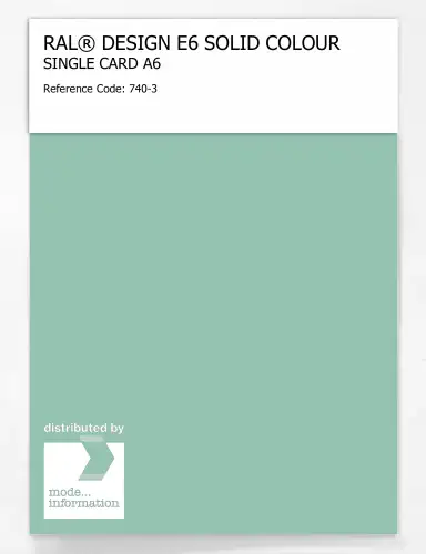 Artikelbild des Artikels “RAL® EFFECT E6 SINGLE SHEET 700 SERIES A6 740-3 “