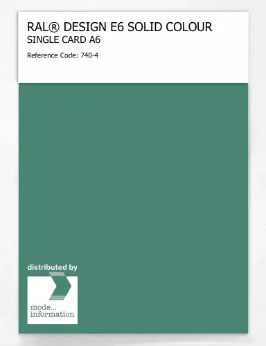 Artikelbild des Artikels “RAL® EFFECT E6 SINGLE SHEET 700 SERIES A6 740-4 “
