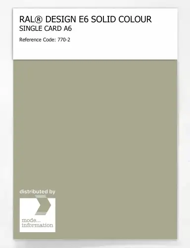 Artikelbild des Artikels “RAL® EFFECT E6 SINGLE SHEET 700 SERIES A6 770-2 “