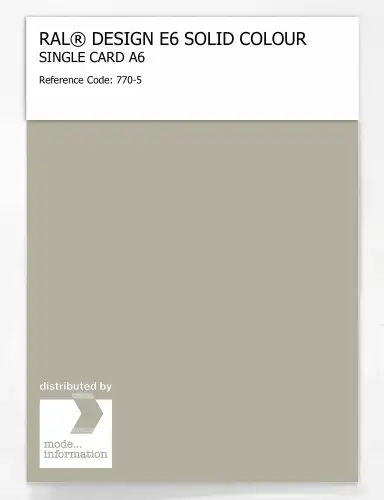 Artikelbild des Artikels “RAL® EFFECT E6 SINGLE SHEET 700 SERIES A6 770-5 “