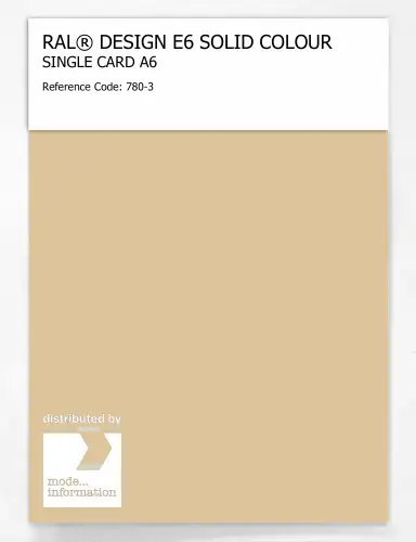 Artikelbild des Artikels “RAL® EFFECT E6 SINGLE SHEET 700 SERIES A6 780-3 “