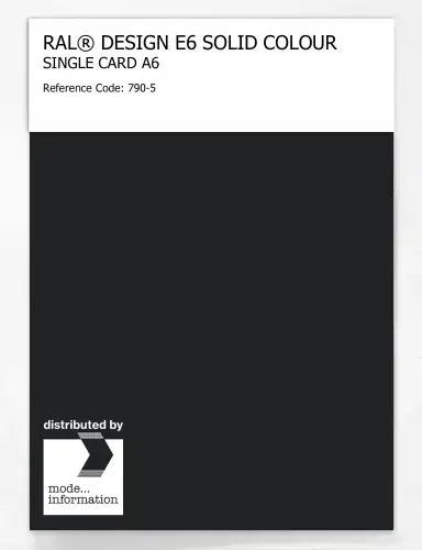 Artikelbild des Artikels “RAL® EFFECT E6 SINGLE SHEET 700 SERIES A6 790-5 “
