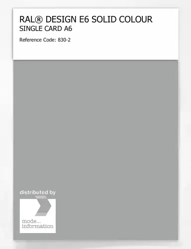 Artikelbild des Artikels “RAL® EFFECT E6 SINGLE SHEET 800 SERIES A6 830-2 “