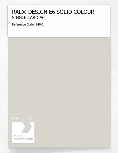 Artikelbild des Artikels “RAL® EFFECT E6 SINGLE SHEET 800 SERIES A6 840-2 “