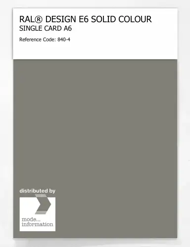 Artikelbild des Artikels “RAL® EFFECT E6 SINGLE SHEET 800 SERIES A6 840-4 “