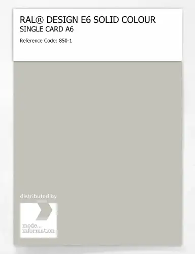 Artikelbild des Artikels “RAL® EFFECT E6 SINGLE SHEET 800 SERIES A6 850-1 “