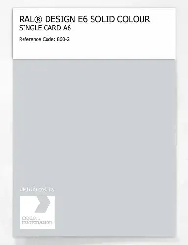 Artikelbild des Artikels “RAL® EFFECT E6 SINGLE SHEET 800 SERIES A6 860-2 “