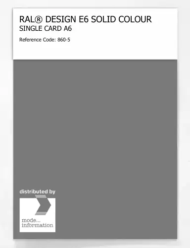 Artikelbild des Artikels “RAL® EFFECT E6 SINGLE SHEET 800 SERIES A6 860-5 “