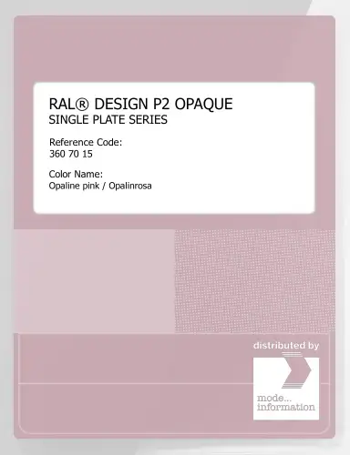 Artikelbild des Artikels “RAL® PLASTICS P2 OPAQUE SINGLE PLATE 360 70 15 Opaline pink / Opalinrosa “