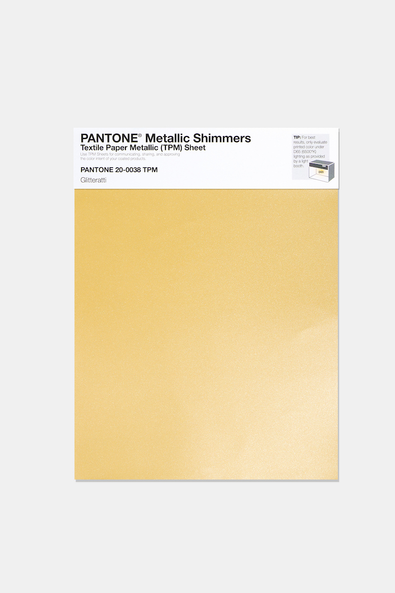 Product image 1 of the product “PANTONE® METALLIC SHIMMERS SHEET 20-0038 TPM Glitteratti ”
