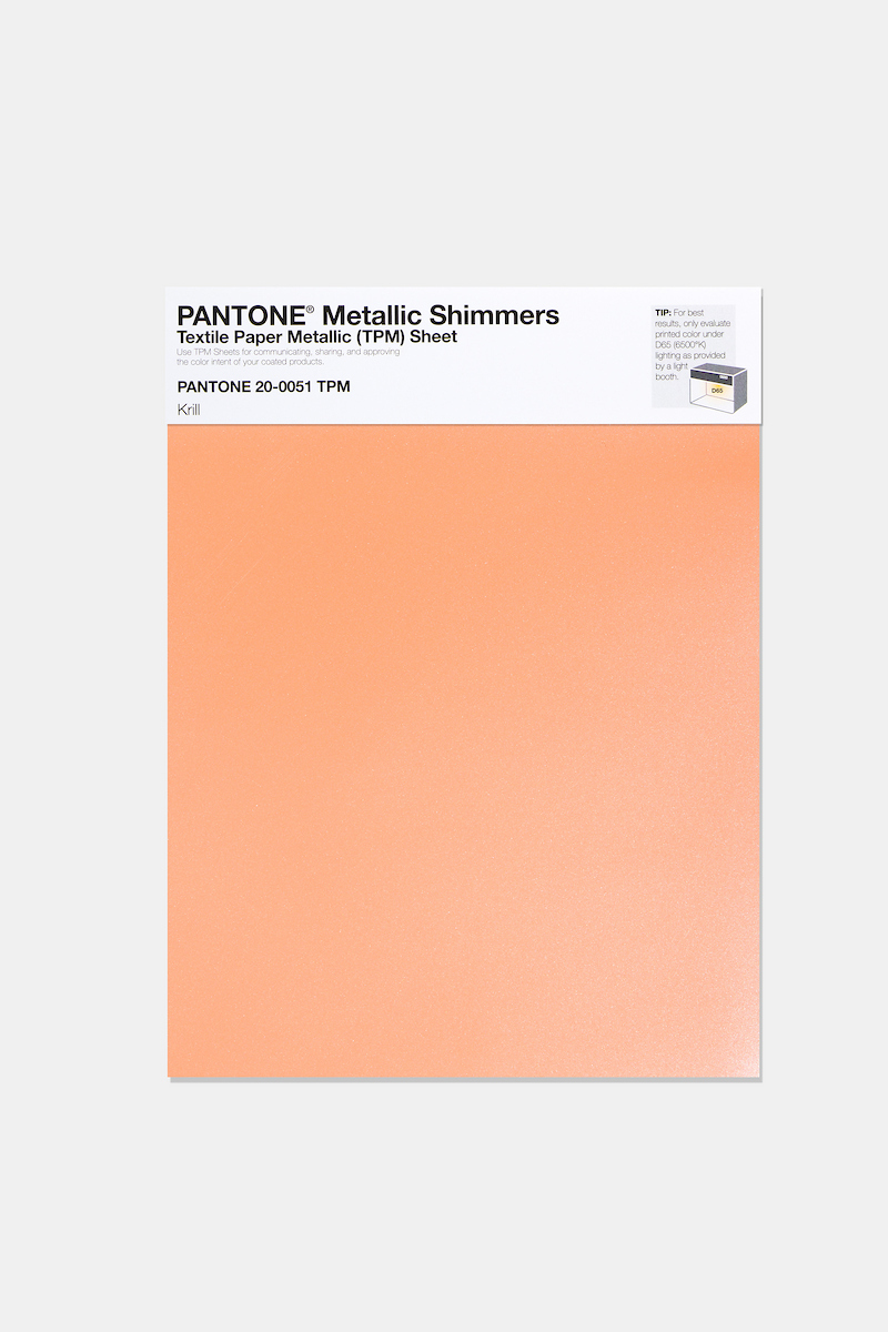 Artikelbild 1 des Artikels “PANTONE® METALLIC SHIMMERS SHEET 20-0051 TPM Krill “