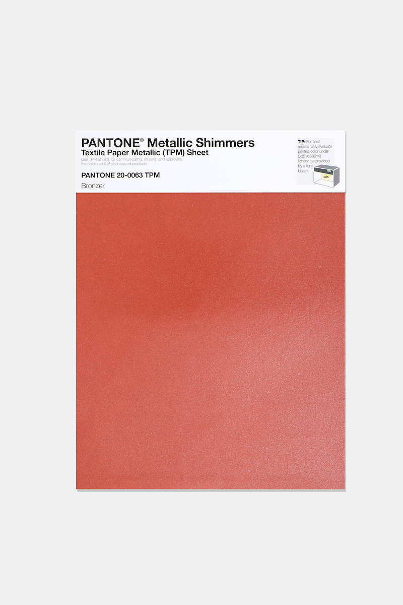 Artikelbild 1 des Artikels “PANTONE® METALLIC SHIMMERS SHEET 20-0063 TPM Bronzer “