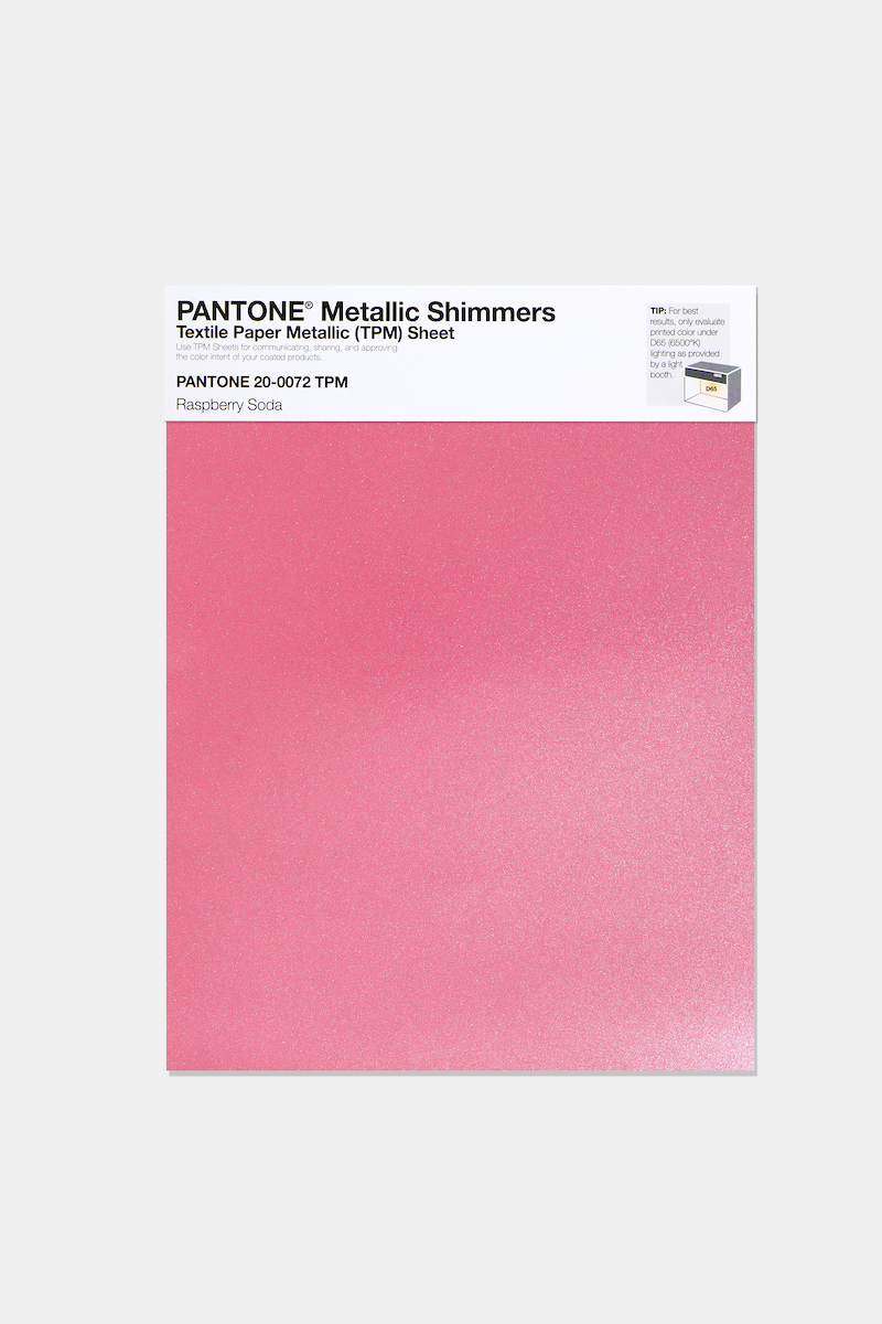 Artikelbild 1 des Artikels “PANTONE® METALLIC SHIMMERS SHEET 20-0072 TPM Raspberry Soda “