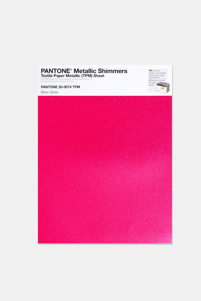 Artikelbild 1 des Artikels “PANTONE® METALLIC SHIMMERS SHEET 20-0074 TPM Berry Gloss “
