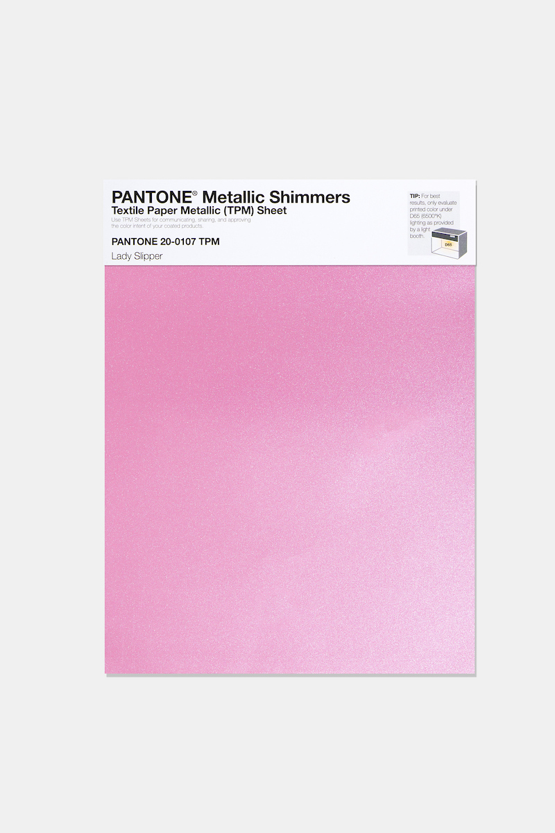 Artikelbild 1 des Artikels “PANTONE® METALLIC SHIMMERS SHEET 20-0107 TPM Lady Slipper “