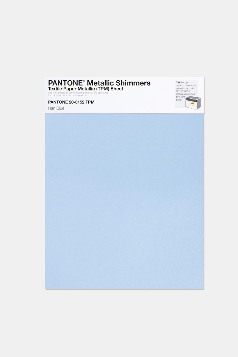 Artikelbild 1 des Artikels “PANTONE® METALLIC SHIMMERS SHEET 20-0152 TPM Han Blue “