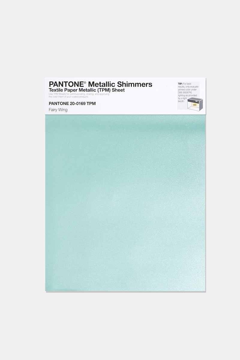 Product image 1 of the product “PANTONE® METALLIC SHIMMERS SHEET 20-0169 TPM Fairy Wing ”
