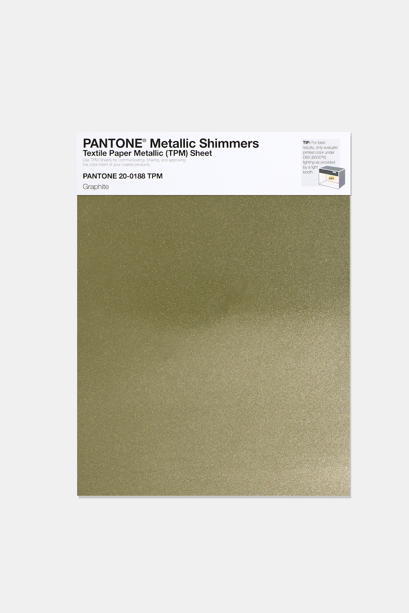 Artikelbild 1 des Artikels “PANTONE® METALLIC SHIMMERS SHEET 20-0188 TPM Graphite “