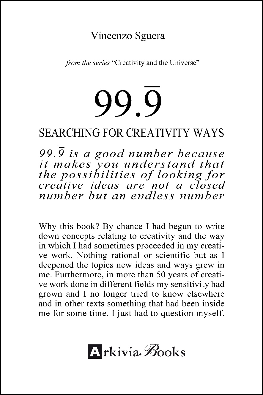 Product image 1 of the product “99,9 SEARCHING FOR CREATIVITY WAYS from the series ”