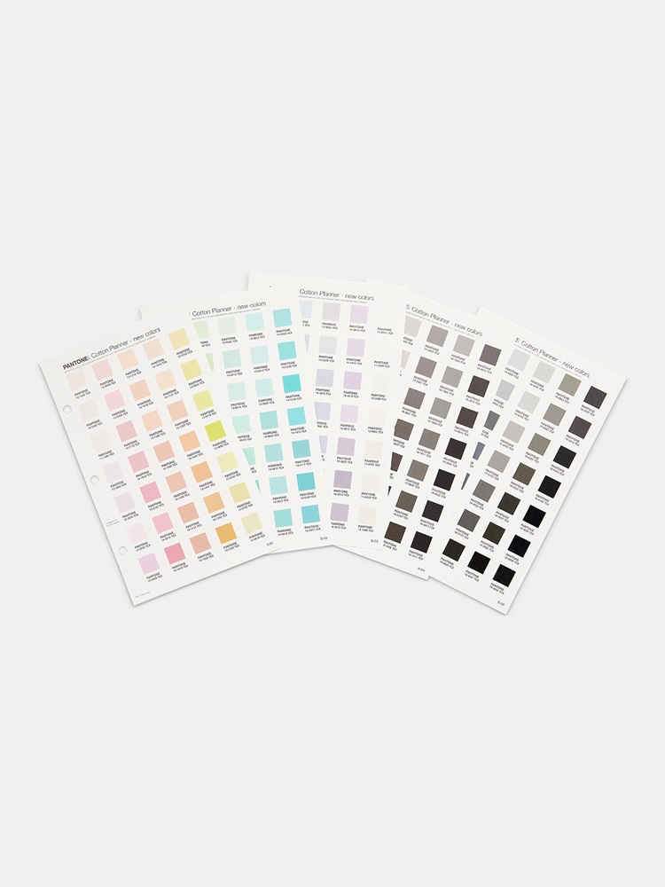 Product image 1 of the product “PANTONE FHI Supplement Cotton Planner, 175 Colors ”