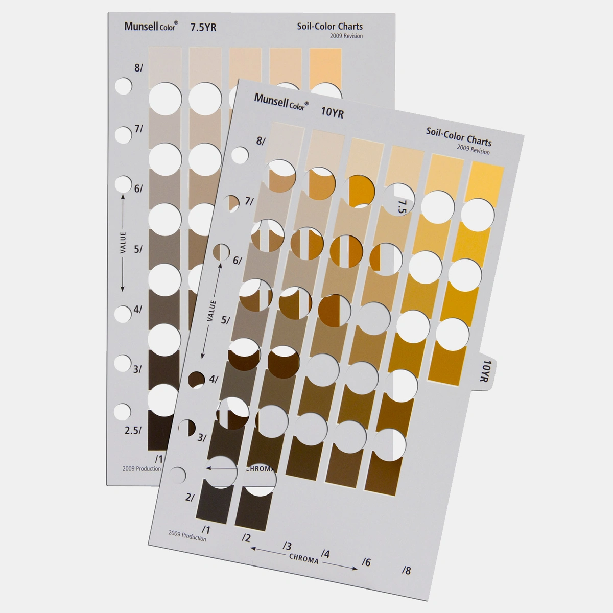 Artikelbild 1 des Artikels “Munsell Soil Page 2 Pack | 7.5YR & 10YR Farbtafeln zur Bodenklassifikation “