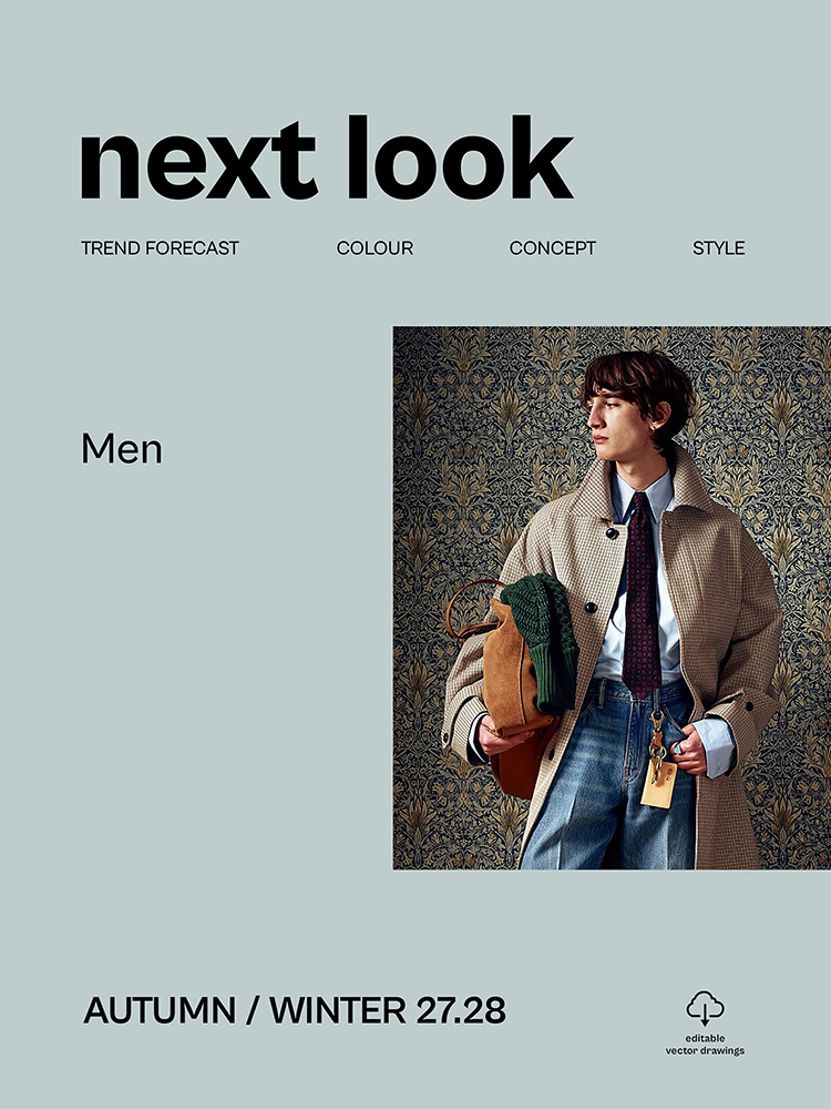 Artikelbild 1 des Artikels “Next Look Menswear A/W 27/28 Fashion Trends Styling “