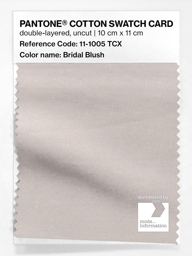 Artikelbild 1 des Artikels “PANTONE® COTTON SWATCH CARD 11-1005 TCX Bridal Blush “