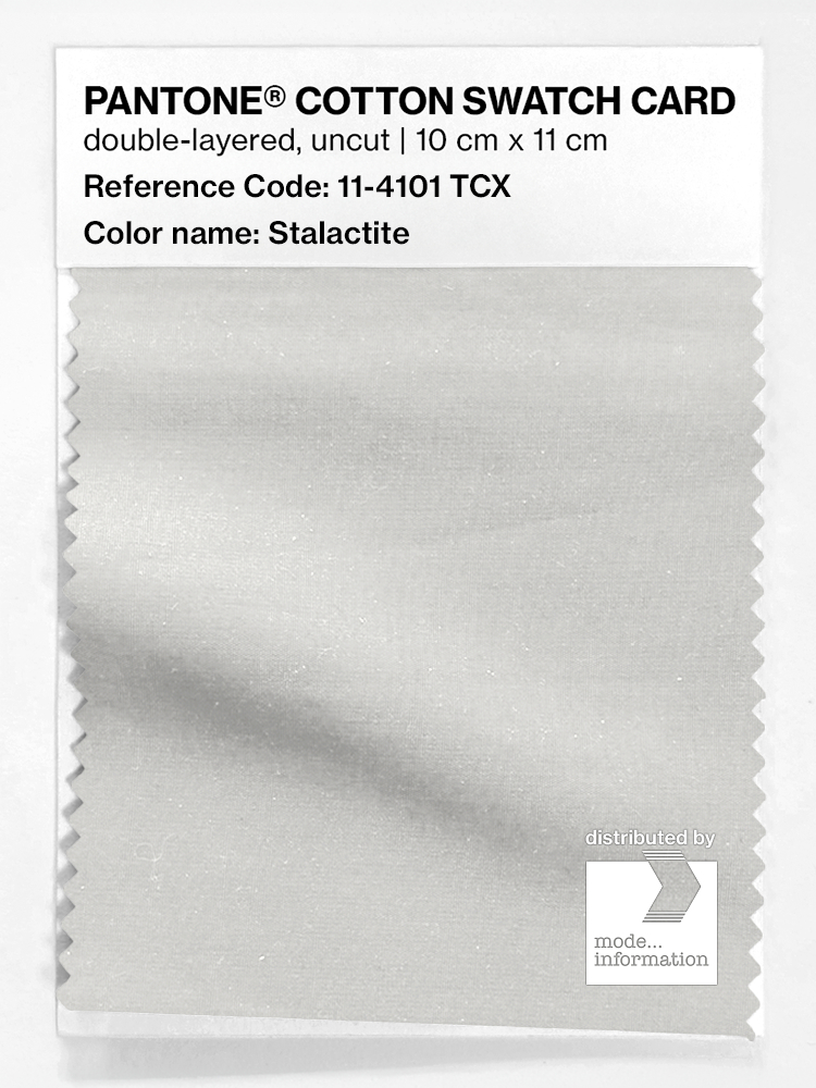 Artikelbild 1 des Artikels “PANTONE® COTTON SWATCH CARD 11-4101 TCX Stalactite “
