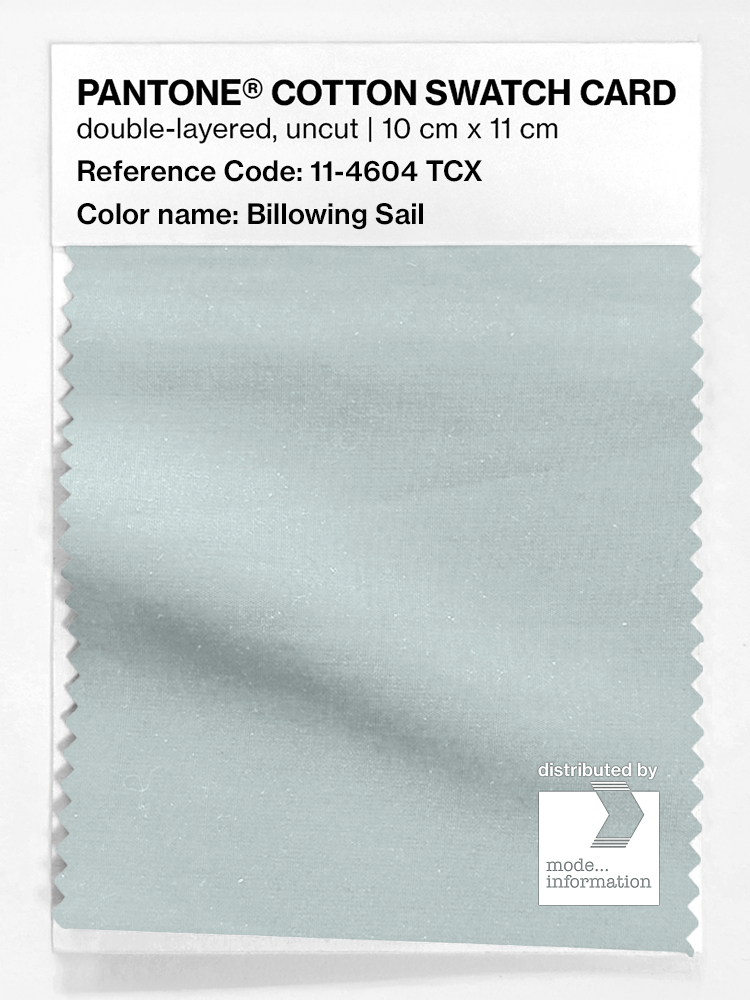 Artikelbild 1 des Artikels “PANTONE® COTTON SWATCH CARD 11-4604 TCX Billowing Sail “