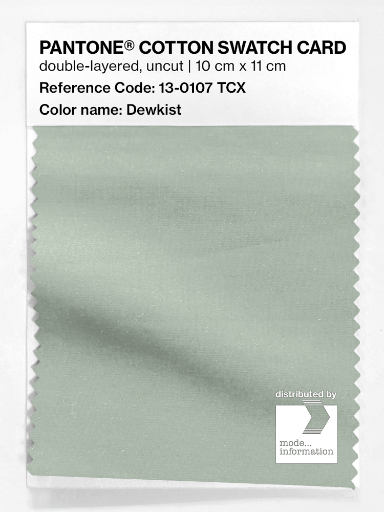 Artikelbild 1 des Artikels “PANTONE® COTTON SWATCH CARD 13-0107 TCX Dewkist “