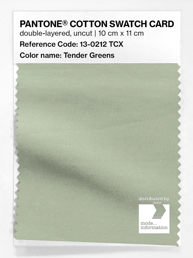 Artikelbild 1 des Artikels “PANTONE® COTTON SWATCH CARD 13-0212 TCX Tender Greens “