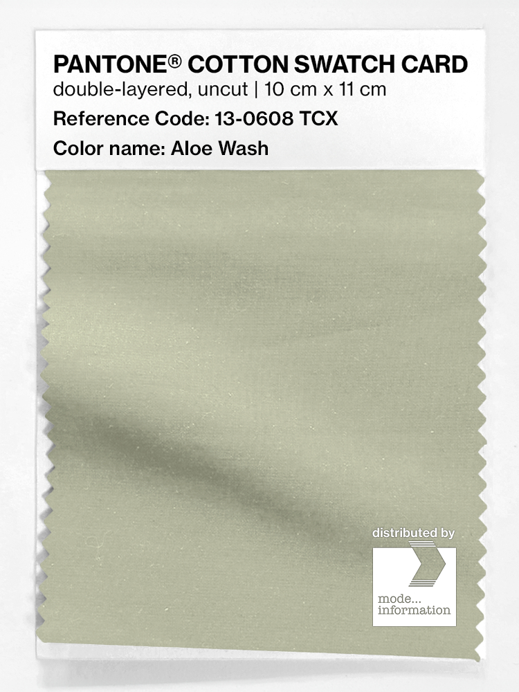Artikelbild 1 des Artikels “PANTONE® COTTON SWATCH CARD 13-0608 TCX Aloe Wash “