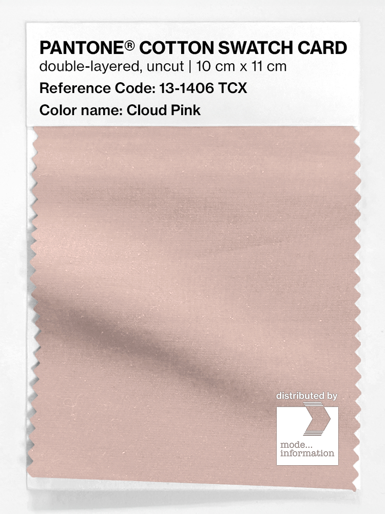Artikelbild 1 des Artikels “PANTONE® COTTON SWATCH CARD 13-1406 TCX Cloud Pink “