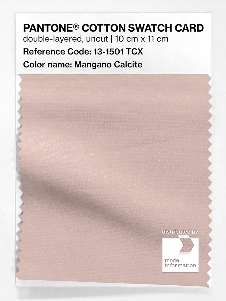 Product image 1 of the product “PANTONE® COTTON SWATCH CARD 13-1501 TCX Mangano Calcite ”
