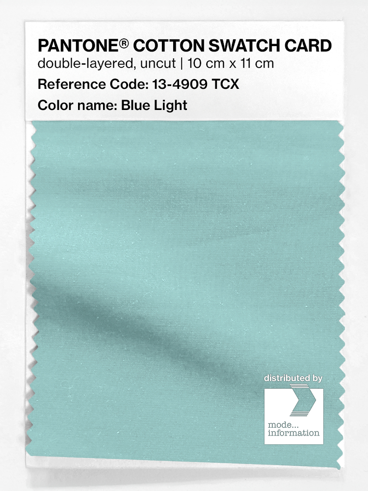 Artikelbild 1 des Artikels “PANTONE® COTTON SWATCH CARD 13-4909 TCX Blue Light “