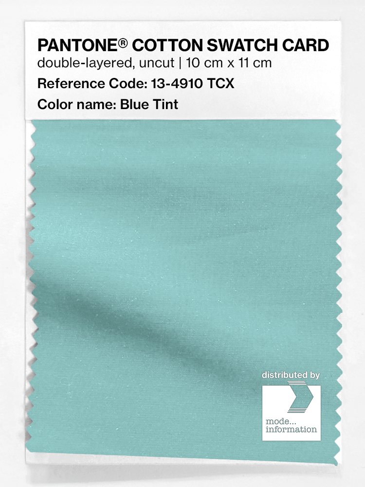 Artikelbild 1 des Artikels “PANTONE® COTTON SWATCH CARD 13-4910 TCX Blue Tint “