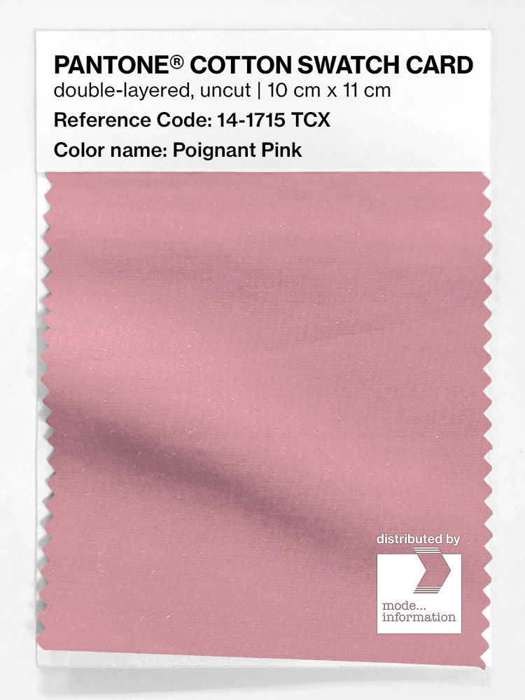 Artikelbild 1 des Artikels “PANTONE® COTTON SWATCH CARD 14-1715 TCX Poignant Pink “