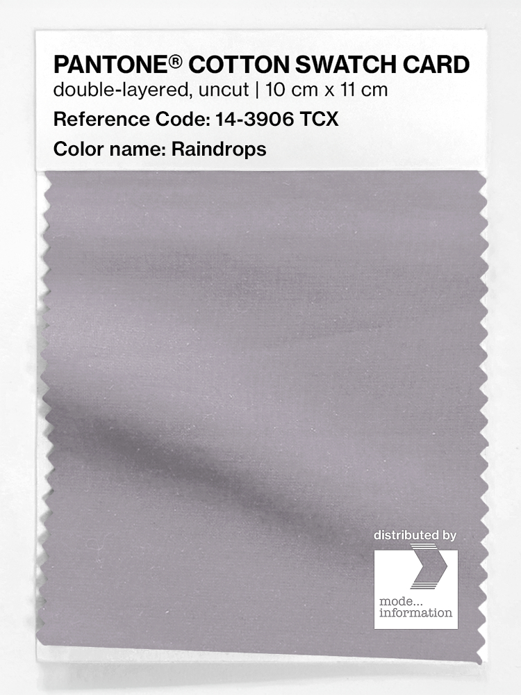 Artikelbild 1 des Artikels “PANTONE® COTTON SWATCH CARD 14-3906 TCX Raindrops “
