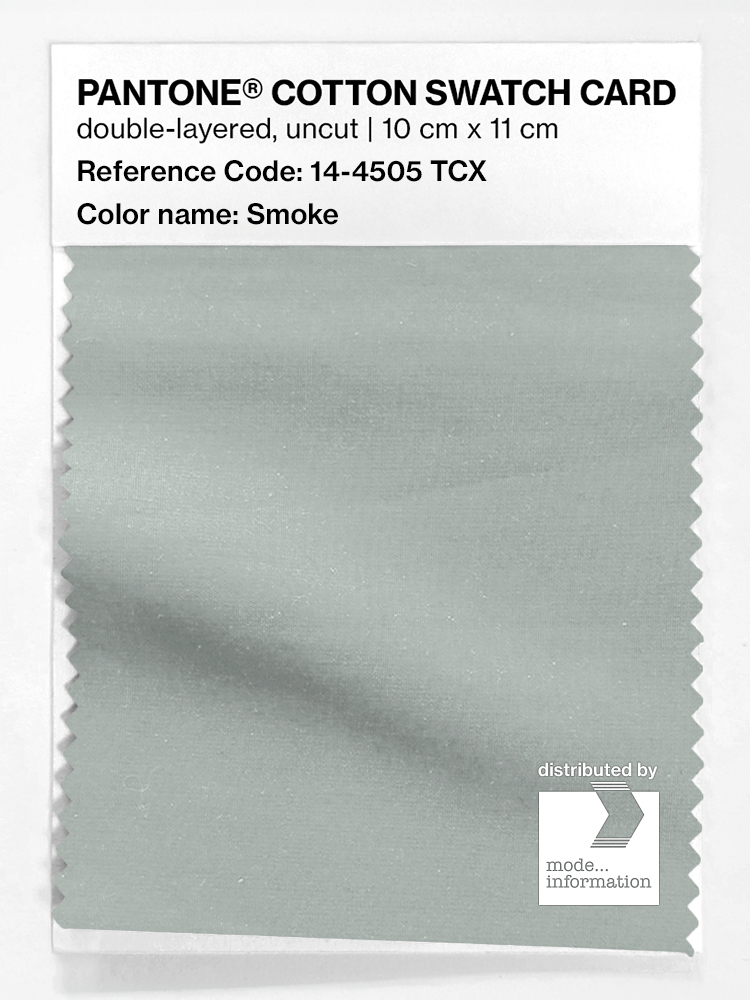 Artikelbild 1 des Artikels “PANTONE® COTTON SWATCH CARD 14-4505 TCX Smoke “