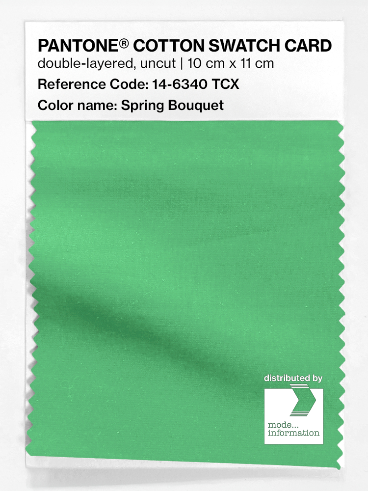 Artikelbild 1 des Artikels “PANTONE® COTTON SWATCH CARD 14-6340 TCX Spring Bouquet “