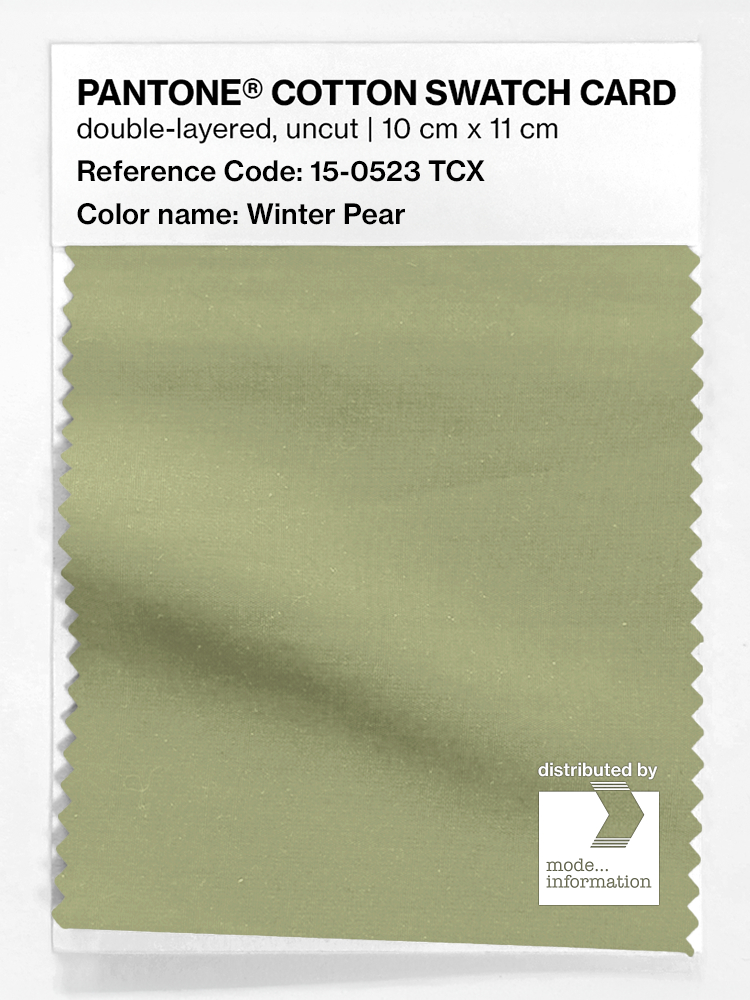 Artikelbild 1 des Artikels “PANTONE® COTTON SWATCH CARD 15-0523 TCX Winter Pear “