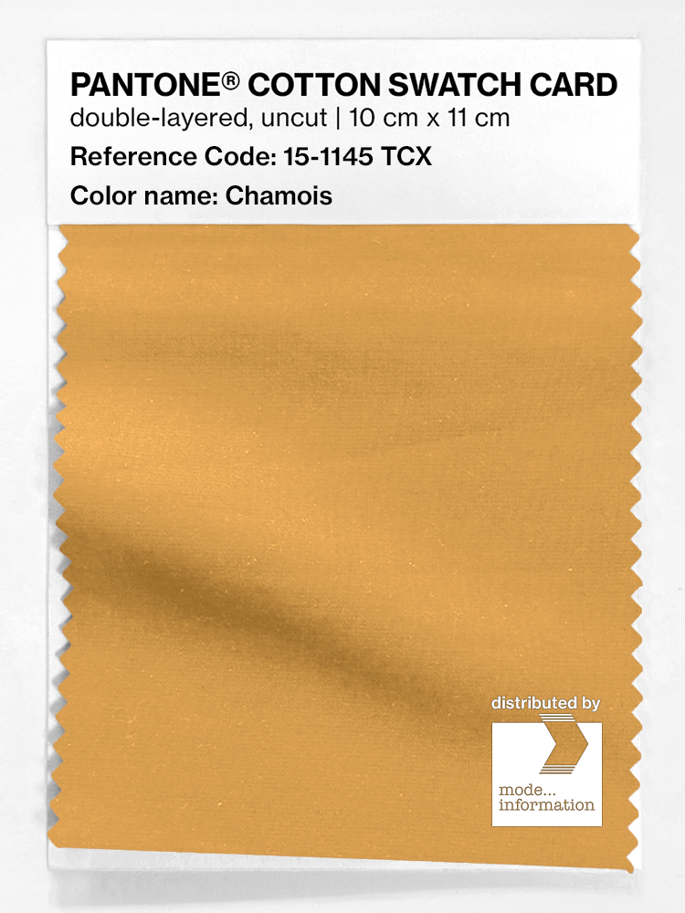 Artikelbild 1 des Artikels “PANTONE® COTTON SWATCH CARD 15-1145 TCX Chamois “