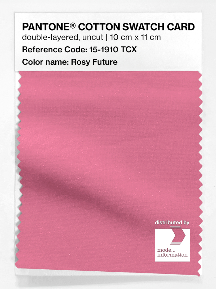 Artikelbild 1 des Artikels “PANTONE® COTTON SWATCH CARD 15-1910 TCX Rosy Future “