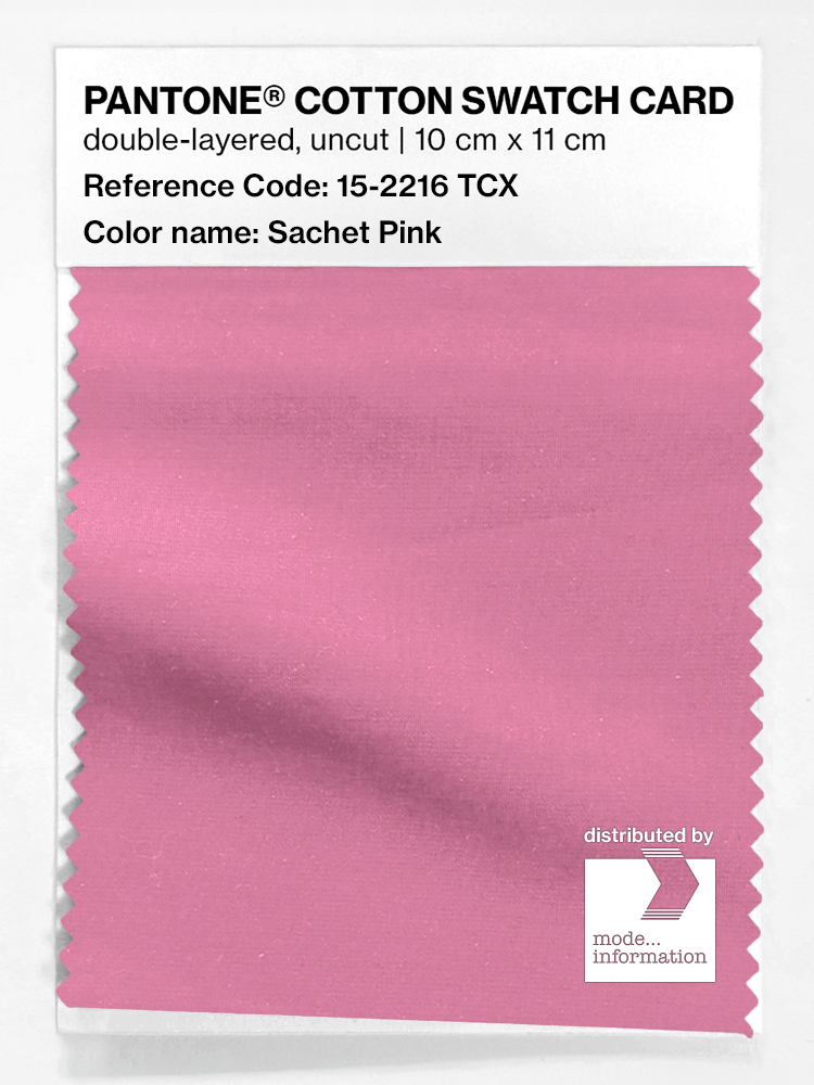 Artikelbild 1 des Artikels “PANTONE® COTTON SWATCH CARD 15-2216 TCX Sachet Pink “
