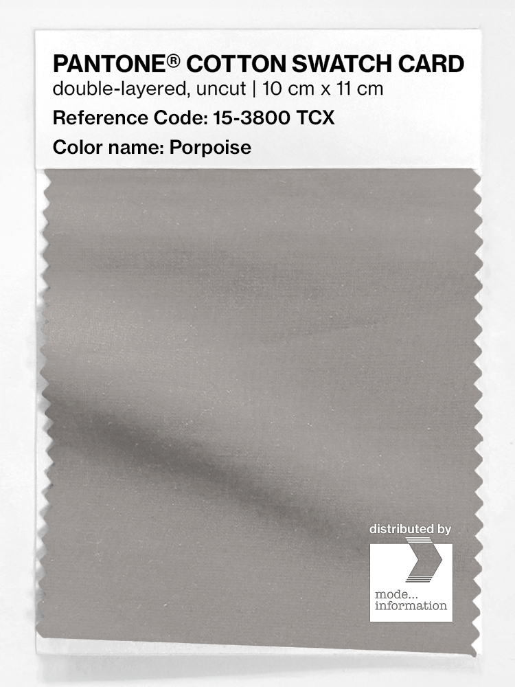 Artikelbild 1 des Artikels “PANTONE® COTTON SWATCH CARD 15-3800 TCX Porpoise “