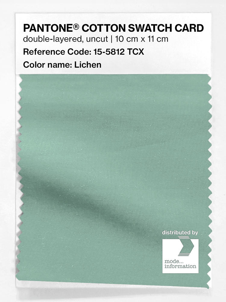 Artikelbild 1 des Artikels “PANTONE® COTTON SWATCH CARD 15-5812 TCX Lichen “