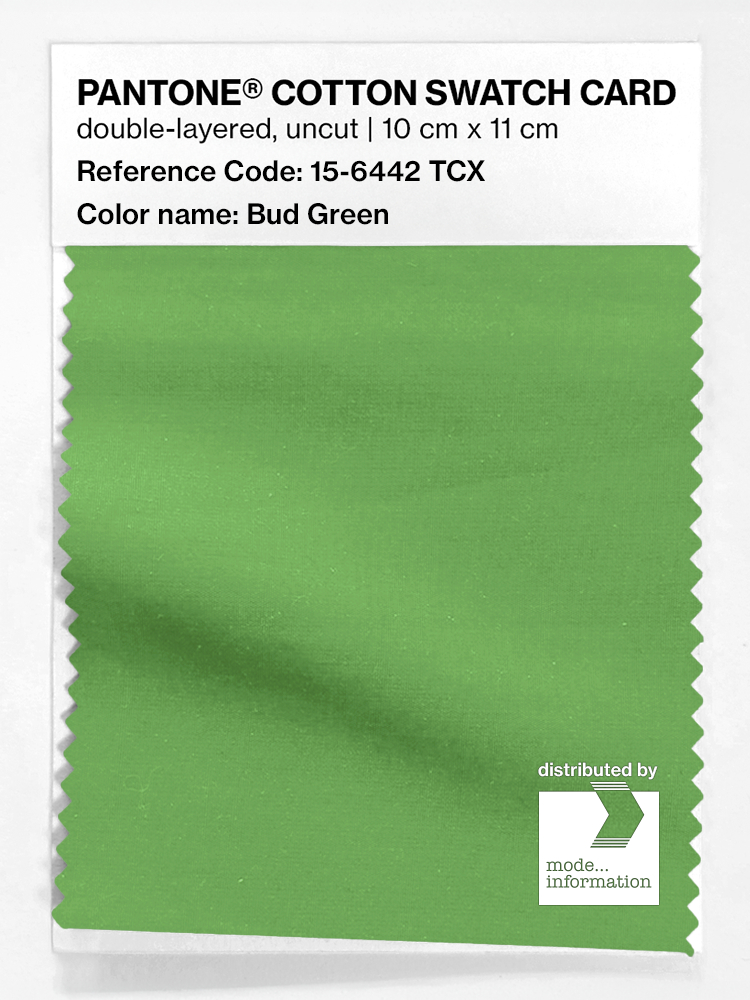 Artikelbild 1 des Artikels “PANTONE® COTTON SWATCH CARD 15-6442 TCX Bud Green “