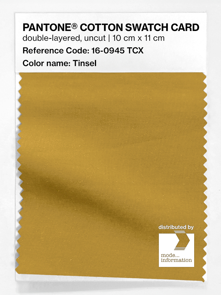 Artikelbild 1 des Artikels “PANTONE® COTTON SWATCH CARD 16-0945 TCX Tinsel “