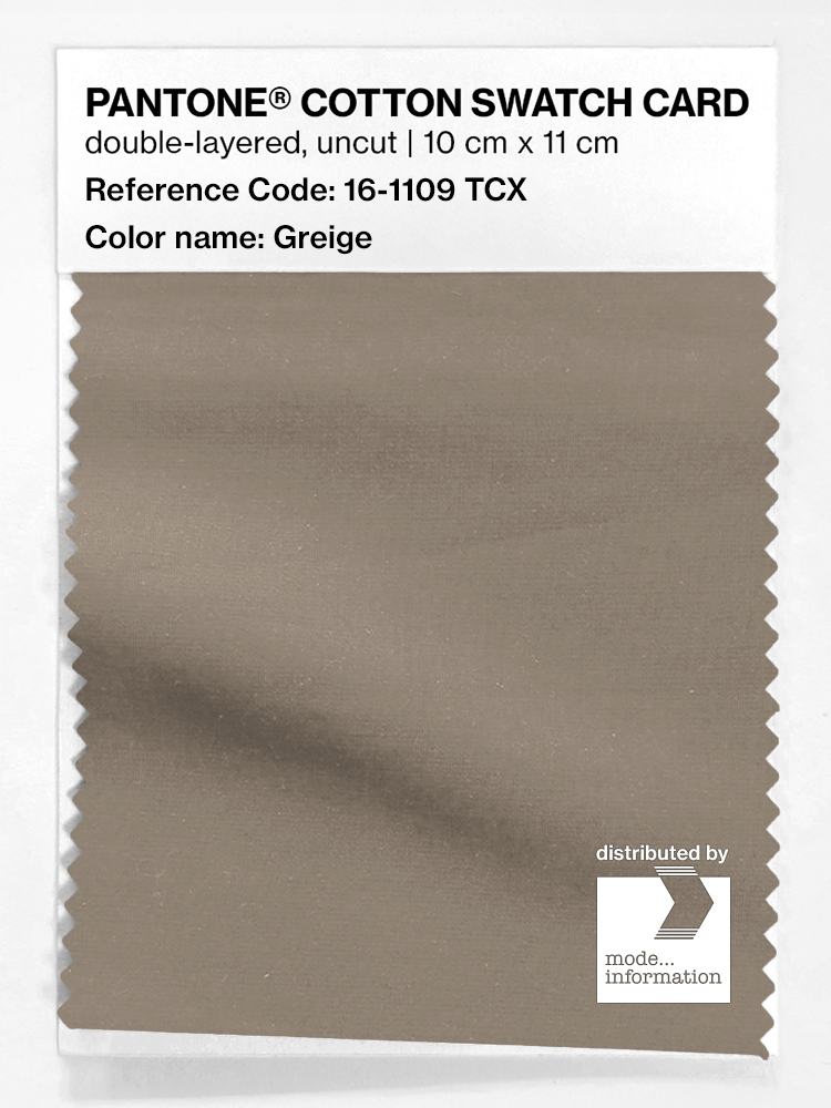 Artikelbild 1 des Artikels “PANTONE® COTTON SWATCH CARD 16-1109 TCX Greige “