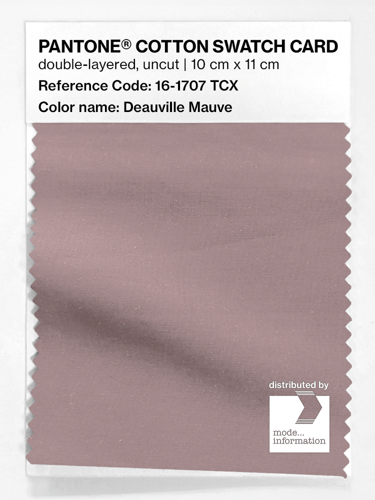Artikelbild 1 des Artikels “PANTONE® COTTON SWATCH CARD 16-1707 TCX Deauville Mauve “